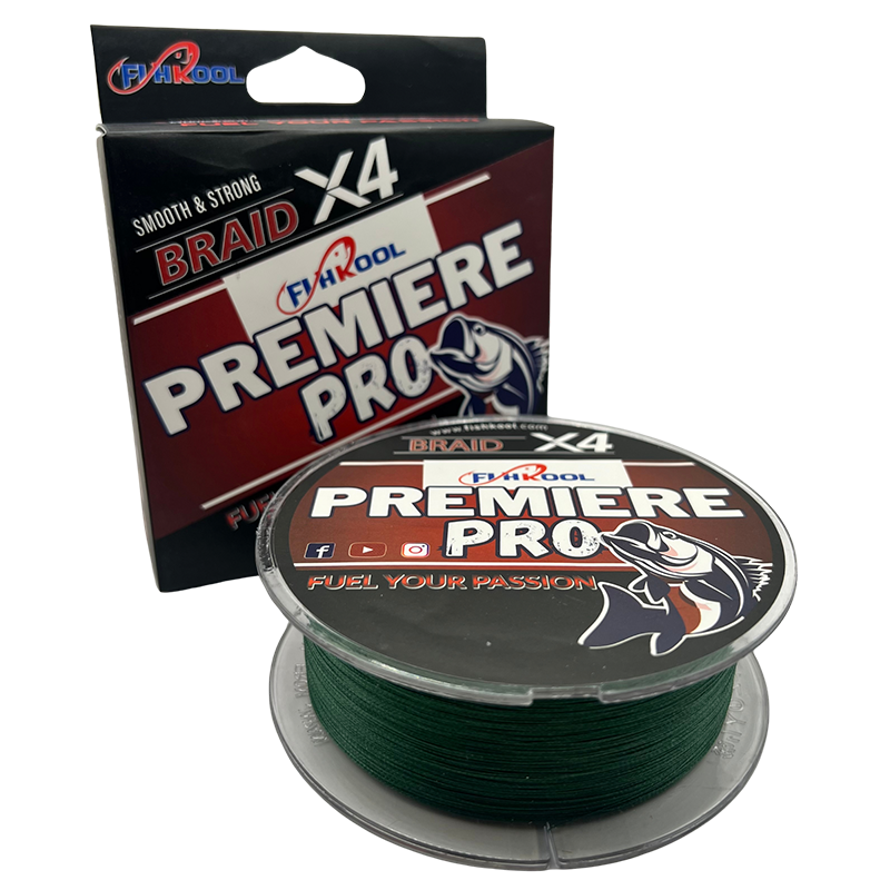 FISHKOOL PREMIERE PRO BRAID X4 4-strand PE braided fishing line